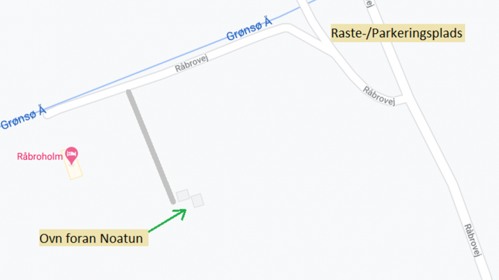 Kort over Råbroholm