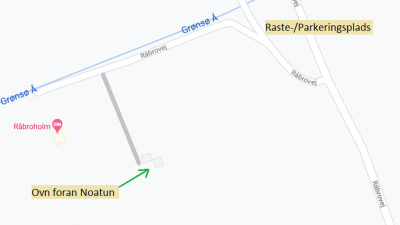 Kort over Råbroholm